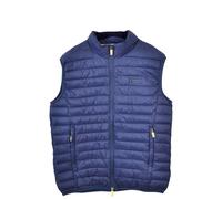 NAVY SAIL SMANICATO UOMO ESTIVO 60 GRAMMI - LEGGERO - GILET UOMO PRIMAVERILE SPORTIVO (3XL, 25304 DARK BLUE)