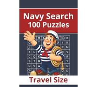 Navy Search - 100 Puzzles - Travel Size: Word Search for Adults