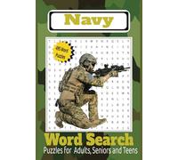 Navy Word Search Puzzle Book: Word Searches with Easy-to-Read Print about Navy, Ships, Submarines & More | 6x9 Inches, 110 Pages | 50+ Puzzles … Great ... Military Enthusiasts, Birthdays & Holidays.