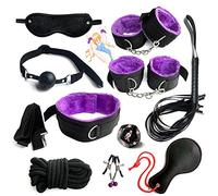 Nawmig Kit Di Accessori Sportivi Viola 10 Pezzi-H