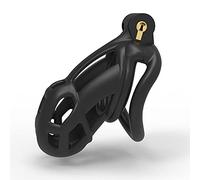 NawMig Nuova Cassa Per Animali Domestici, Gabbia Protettiva in Silicone A Forma Di Cobra Multifunzionale 4 in 1 + 4 Anelli Sostituibili + 1 Paio Di Chiavi, Piccola - Regalo - K16