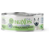 Naxos Sterilight Cat Paté 85 gr - vitello e pesce bianco - Cibo monoproteico gatto - 1° ORDINE? scegli lo sconto BZR5 / BZR20 + 200 punti fedeltà