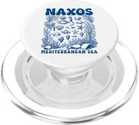 Naxos Grecia Mediterraneo Retro Ocean Sealife PopSockets PopGrip per MagSafe
