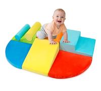 Naxudcoo Blocchi da costruzione in schiuma per bambini: set da arrampicata morbido per bambini - Pietre in schiuma per gattonare e arrampicarsi - Giocattoli per interni per bambini dai 1 ai 3 anni