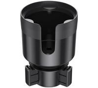 Nayubo Car Cup Holder Expander Adattatore per Hydro Flask, Yeti, Nalgene 32/40 oz Adatto a grandi bottiglie e tazze Drink Holder Extender con base regolabile per la maggior parte delle auto (nero)