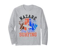 Nazaré Big Wave Surf Surf Surfer Maglia a Manica