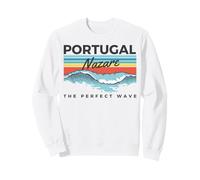 Nazaré Portogallo Big Wave Surf Swell Chaser Felpa