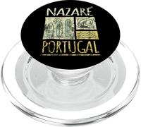 Nazaré Portugal - Stampa con tavole da surf e onde PopSockets PopGrip per MagSafe