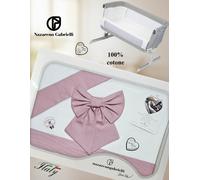 NAZARENO GABRIELLI NG-3013 Completo lenzuola culla NEXT TO ME 100% cotone