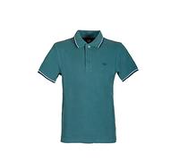 Nazareno Gabrielli Polo Uomo Manica Corta 100% Cotone Piquet. Colletto e Manica con righino in Contrasto Colore. Logo Piccolo Ricamato. Taglie M, L, XL, 2XL, 3XL, 4XL, 5XL, 6XL