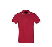 Nazareno Gabrielli Polo Uomo Manica Corta 100% Cotone Piquet. Colletto e Manica con righino in Contrasto Colore. Logo Piccolo Ricamato.