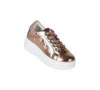 Nazareno Gabrielli Sneakers donna effetto metalizzato con zeppa
