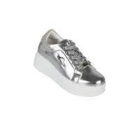 Nazareno Gabrielli Sneakers donna effetto metalizzato con zeppa