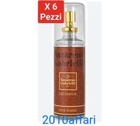 Nazareno Gabrielloi Pour Homme Deo Parfum 100 ml Spray - 6 Pezzi