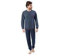 nazarenogabrielli Pigiama Uomo Homewear NAZARENO GABRIELLI - Serafino - Punto Stoffa Tinto Filo - Disponibile Due Varianti Colore - Articolo Scatolato