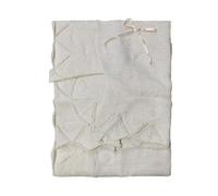 nazarenogabrielli Scialle Copertina Invernale Culla/Carrozzina Moda Egidio (Panna)