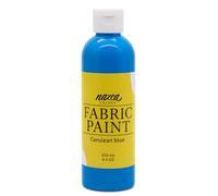 Nazca Colors Colori per Tessuti Azzurro 250ml Pittura Acrilici Permanenti per Stoffa e Pelle per Dipingere Vestiti, Magliette, Jeans, Borse, Scarpe in Tessuto e Cuoio