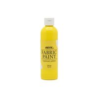 Nazca Colors Colori per Tessuti Giallo 250ml Pittura Acrilici Permanenti per Stoffa e Pelle per Dipingere Vestiti, Magliette, Jeans, Borse, Scarpe in Tessuto e Cuoio