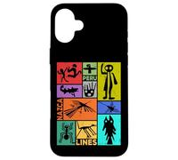 Nazca Lines | South America Ancient Astronaut Peru Geoglyphs Custodia per iPhone 16 Plus