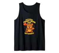 Nazionale Teddy Bear Day Settembre 9 K-Pop Inspired Cute Bear Canotta