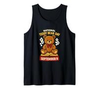 Nazionale Teddy Bear Day Settembre 9 K-Pop Inspired Cute Bear Canotta