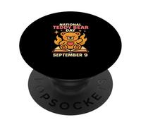 Nazionale Teddy Bear Day settembre 9 K-Pop Inspired Cute Bear PopSockets PopGrip Adesivo