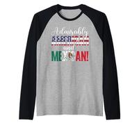 Nazionalità Miste ammirevolmente Americane e messicane Maglia con Maniche Raglan