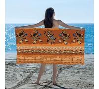 Nazione Africana Telo Mare, Microfibra Asciugamano da Spiaggia, Teli Mare Africa, Asciugatura Rapida Antisabbia Teli Mare per Campeggio Bagno 3D Telo Mare 180x90