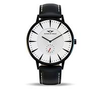 Nazione di Anime jet nero spazzolato/Phantom bianco Eclipse orologio da uomo