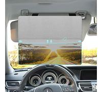NAZZO Estensione polarizzata parasole per auto, parasole magnetico aggiornato per auto con obiettivo PC, protezione anti-riflesso per auto per guida sicura, filtro UV