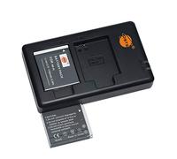 NB-6LH 6L (2 pezzi) Batteria di ricambio ricaricabile e doppio caricatore compatibile con Canon PowerShot SX280 HS,SX500 is,SX510 HS,SX600 HS,SD4000 is,D10,D20,ELPH 500 HS,S90,S95,S120