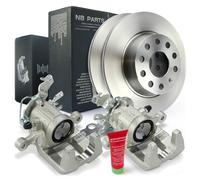 NB PARTS Set Freni a Disco 272mm Posteriori VW Caddy III Kasten