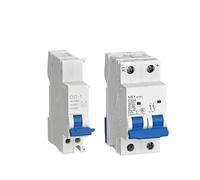 NB1-63DC DC MCB con sganciatore di sovratensione Interruttore mini-circuito solare fotovoltaico 1P 2P 4P DC250V DC500V DC1000V NB1 OVT-1(20A,MCB 2P DC500V)