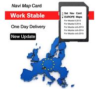 NB1 Scheda SD di Navigazione 8GB Sat Nav per Mazda 6 CX5 CX9 2025 EU Turchia UK Mappa GPS Versione Scheda Navi Aggiornamento Software Scheda di Memoria