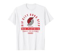NBA 2026 Playoff Mantra Trail Blazers Over The Rainbow Maglietta