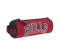 NBA - Astuccio Tombolino Ufficiale NBA, Leggero e Compatto, con Pratica Chiusura a Zip, Ideale per Penne, Matite e Cancelleria, 21x6,5x6,5h cm