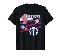 NBA Birthday Boy Washington Wizards 4° Compleanno Maglietta