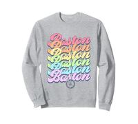 NBA Boston Celtics Pride Stack, Rainbow, Colori Pastello Felpa