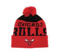 NBA Chicago Bulls Berretto Rosso/Nero Ragazzo Collegiate, rosso, Taglia unica