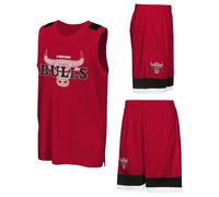 NBA Chicago Bulls - Completo Canotta e Pantaloncini Rossi