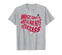NBA Chicago Bulls Energy Grit & Hustle Sono Le Chiavi Maglietta