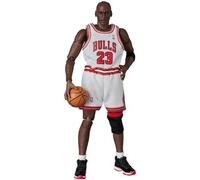 NBA Chicago Bulls Michael Jordan Casa Maglia mafex Action Figure Nuovo IN Box