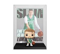 NBA Dallas Mavericks Funko POP con Cover: Slam Vinile Figura Luka Doncic 9 cm