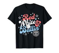NBA Denver Nuggets 4th of July Red White & Ballin' Maglietta