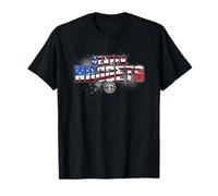 NBA Denver Nuggets Bandiera Americana Distressed Paint Spill Maglietta