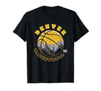 NBA Denver Nuggets Neon Prism Pallacanestro Maglietta