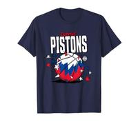 NBA Detroit Pistons Basketball Doodle Stars Maglietta