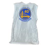 NBA D'Oro Stato Warriors 40 Branes Replica Maglia Uomo Adulto Bianco Serbatoio