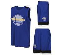 NBA Golden State Warriors - Set Canotta e Pantaloncini Blu