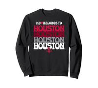 NBA Il Mio Cuore appartiene agli Houston Rockets Felpa